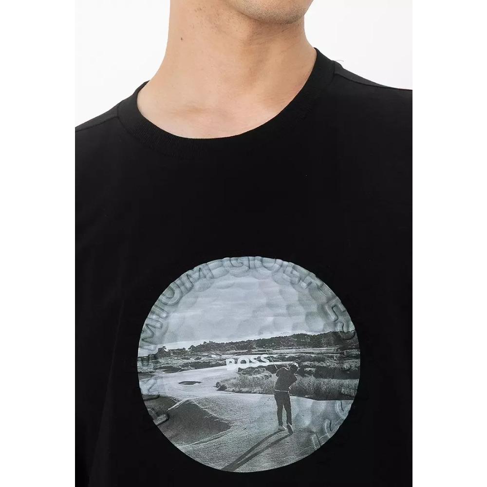 Summer Latest Fashion Trend Men's Top T-shirt Minimalist Casual Business Men'sandwomen's Cotton Printed Top T-shirt Short Sleeve