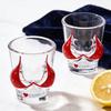 6 Pezzi Bicchierini da Shot Bikini Rossi Tazze Creative a Forma di Corpo per Cocktail Trasparente Bicchiere da Vino Bicchierini da Drink per Shot di Alcol Bicchierini da Vodka