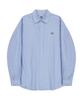 WACKY WILLY Kiki Oxford Long Sleeve Shirt Blue