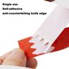 100Pcs Synthetic Paper Wristbands Disposable Waterproof Wrist Strap Event Identification Bracelets Removable Wristband Tape