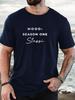 Unisex Schwarz Rundhals T-Shirt Minimalistisches Weißes Mood Saison Eins Stassi Doppelter Schriftzug Einfacher TV-Zitat Textdruck Weich Kurze Ärmel Vanderpump