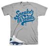 Shirt To Match AJ Retro 13 French Blue - ST Drip Sneaker Tee