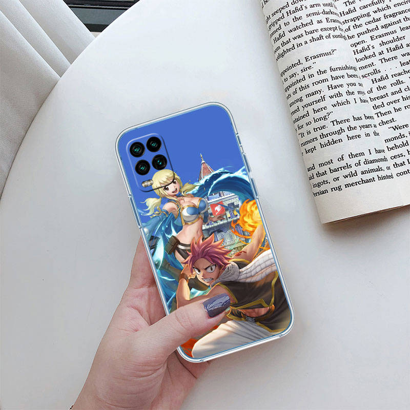 JO22 Fairy Tail Phone Case for Motorola E22S E7 G6 G7 G8 G9 Plus Power Play G10 G20 G04 E30 E40 E22 E20 E13 G22 G23 G Stylus Play