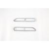 Chrome Rear Fog Light Cover Trim For Ford F150 2015- Decoration 2PCS