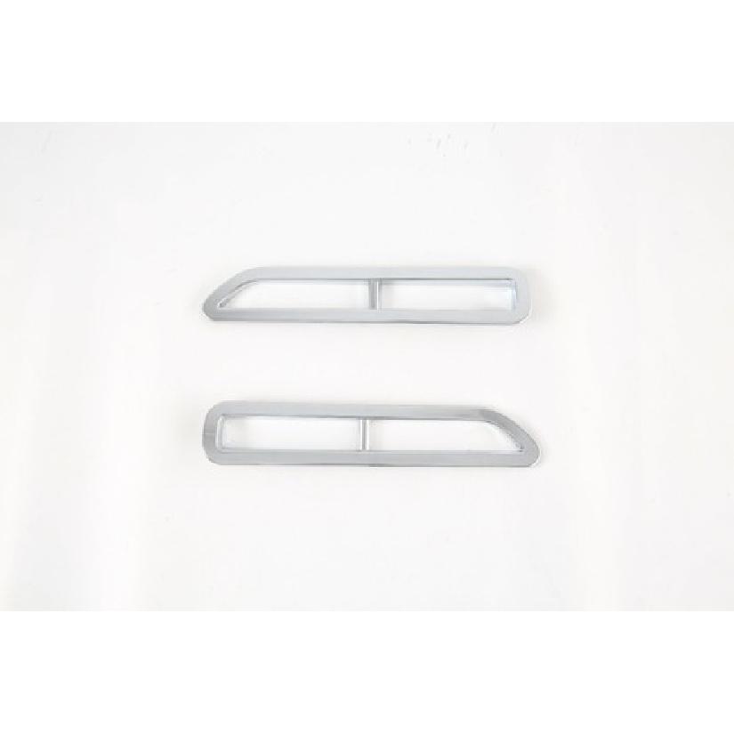 Chrome Rear Fog Light Cover Trim For Ford F150 2015- Decoration 2PCS