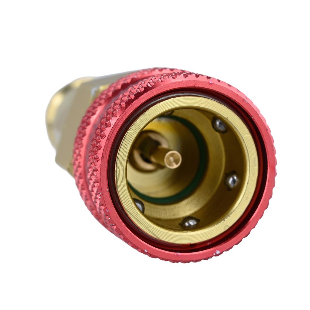 Aluminium Convenient To Use Quick Coupler Adapter Precise Thread Processing Reliable Connection Adjustable Valves