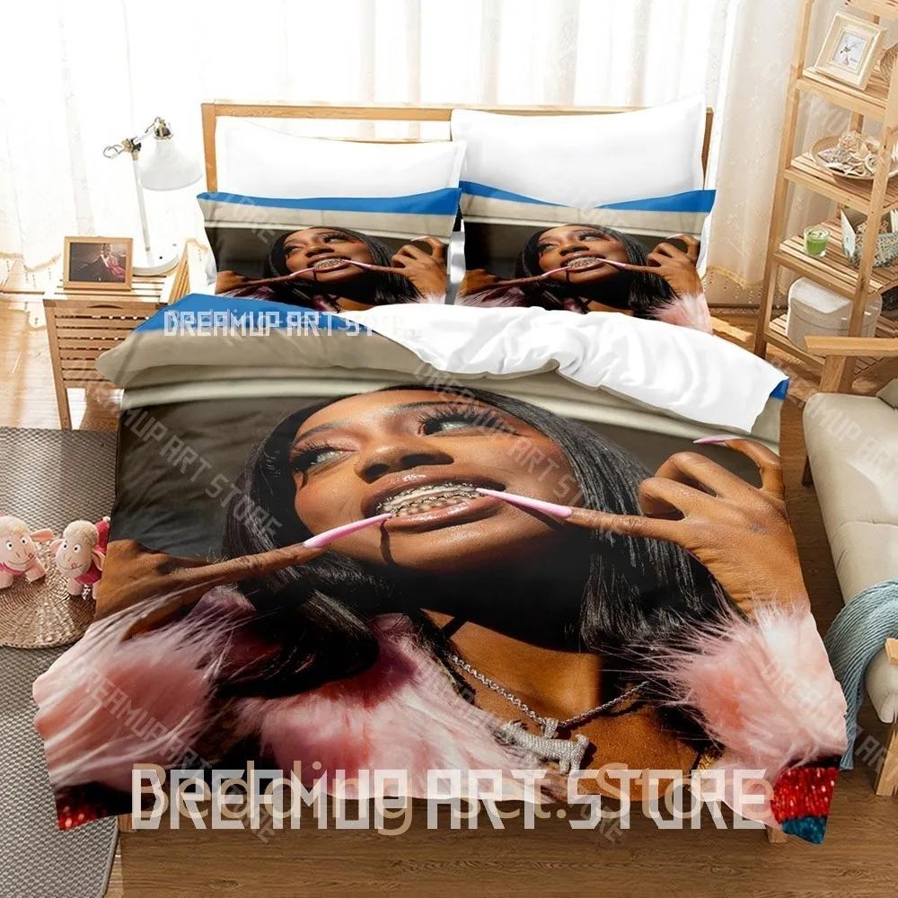 3D Print Flo Milli Never Lose Me Bedding Set Single Twin Full Queen King Size Bed Set Adult Kid Bedroom Duvetcover Sets Bed