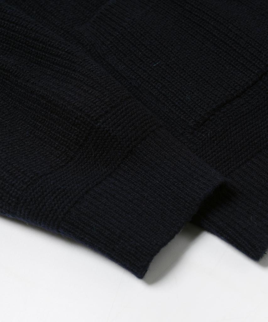 Frizmworks Wool Deck Zip Up Cardigan _ Navy