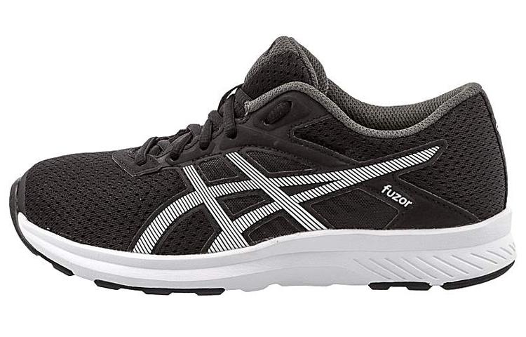Asics Fuzor Устойчивые к истиранию Устойчивые к истиранию Низкие Беговые кроссовки Женские Черный Белый T6H9N-9001 35.5