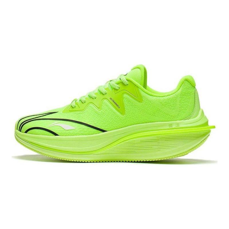 Li-Ning Wushi 5S 2.0 Men s Low Top Running Shoes Fluorescent Vanilla Green ARSS043-4 46