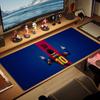 Messi Farbe Mauspad Großes Gaming Tischkissen Rutschfest Laptop Tablet Großes Mauspadd XXL Matte Mini PC Spielmatte Mit Verriegelter Kante