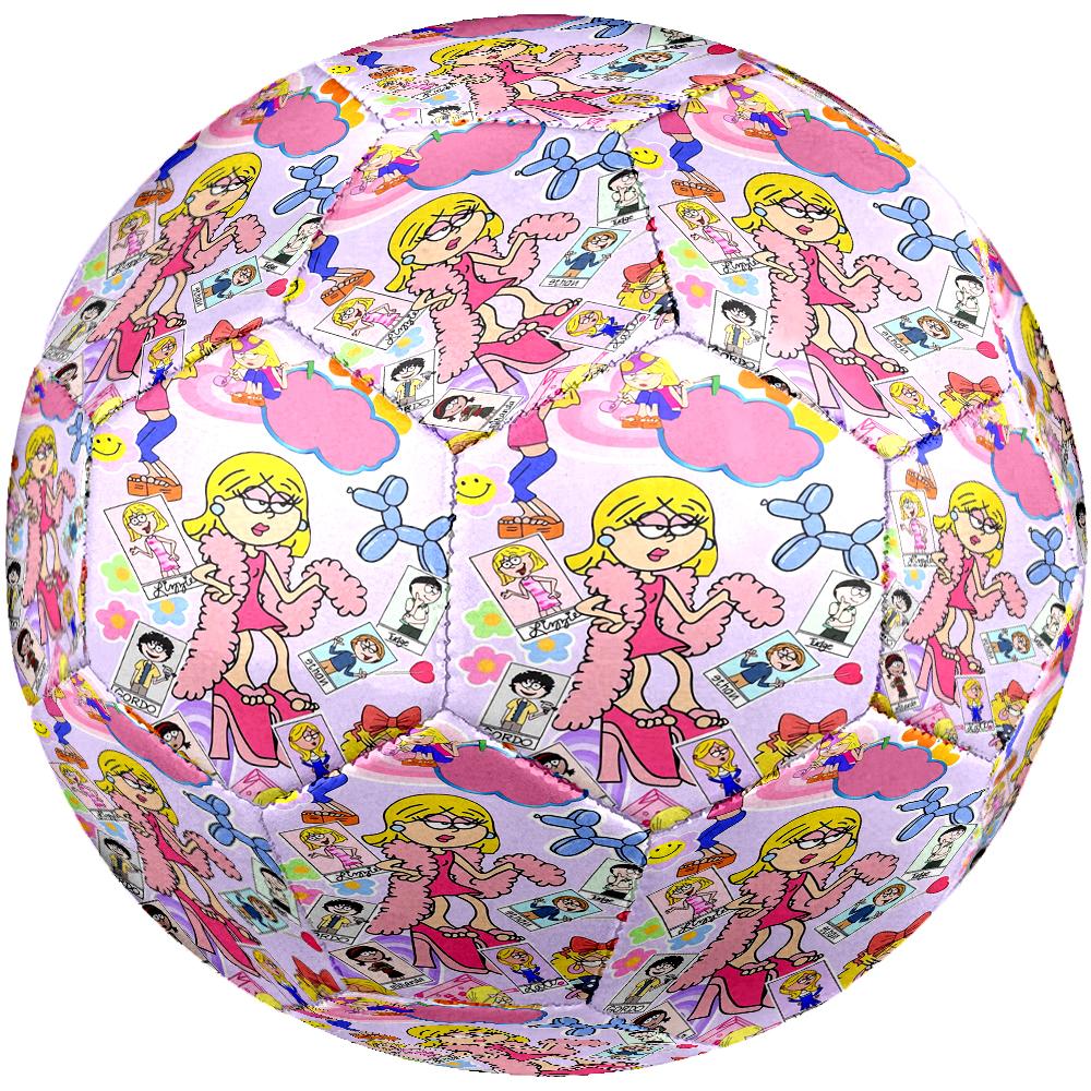 Lizzie McGuire Theme Size 5 Soccer Ball, Suitable for Both Indoor and Outdoor Matches, a Gift Suitable for Everyone.
