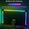 KBB-54A Controle Fio Único 32 polegadas LED Gaming RGB Luz Ambiente Tira Silicone Flexível Adesiva para Computador