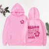 Felpa con cappuccio invernale per bambini autunno, maniche lunghe, stampata, larga, spessa, in peluche, polsini elastici, grande tasca a marsupio, unisex, da indossare tutti i giorni, abbigliamento sportivo, scuola, top
