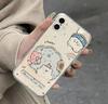Rainbow Puppy Space Shell - Drop-proof, Transparent Case for Apple Models 13 Pro To 17 Pro Max.