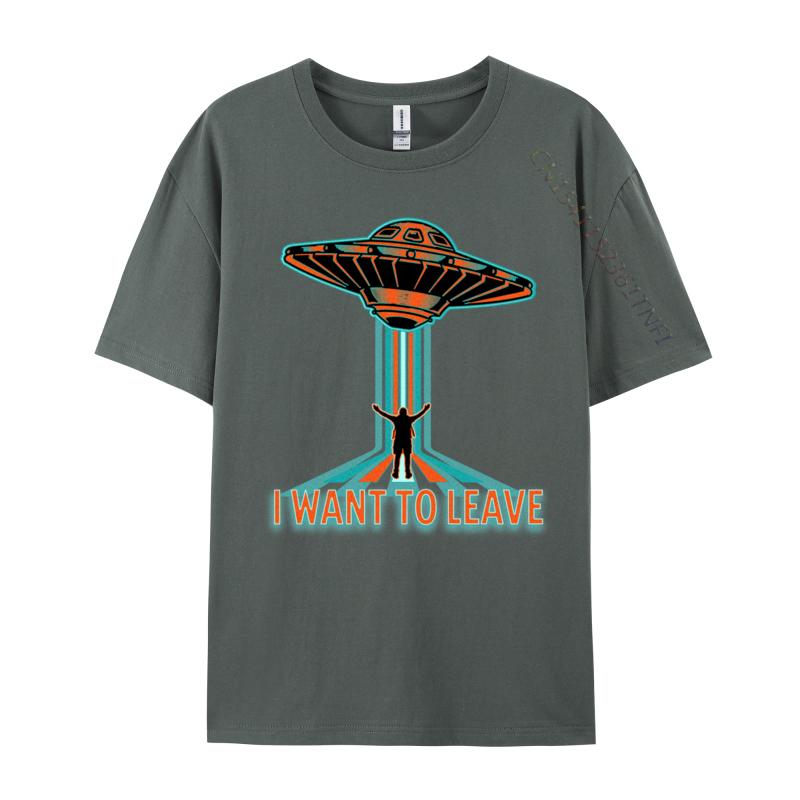 Unisex Casual Tshirt Alien Funny Ufo Hunter I Want To Believe Funky Unisex Tshirts Cotton Funny Tops Shirt Drop Shipping