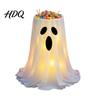 Halloween Dessert Station Ghost Candy Bowl Adjustable Height Large Holder Trick or Prop for Garden Treat Standing Storage Dish Porch Lawn