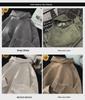 Men's Oversized Suede Hoodie: Trendy American Style, Plush Velvet, Autumn/Winter Fashion