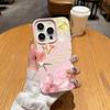 Pastoral Flower Pattern Phone Case For Iphone 17 16 Plus 13 Pro Max 11 15 12 14 17E 16E Transparent Full Camera Protection Cover