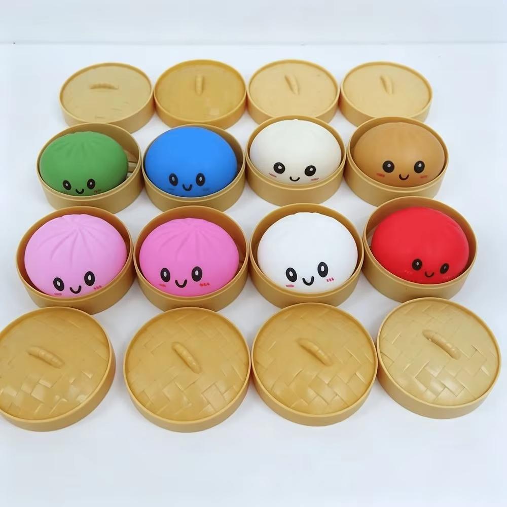 Blind Box Mystery Kawaii Cat Paw Hi Squishy, Simulated Food Fidget Toy, Cute Squeeze Foot Toy Antistress Stress-Relief