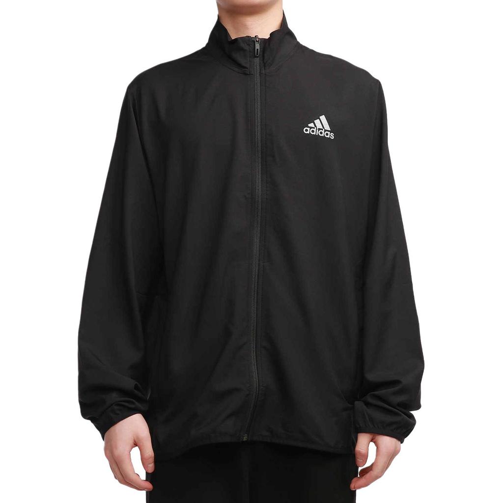 adidas Jackets Men's Black Stand Collar Moderate Other GV5191
