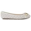 Michael Kors MK Logo Slip-On Mode Freizeit Schuhe Damen Sneaker Vanille-Weiß 49T8FUFR1B150