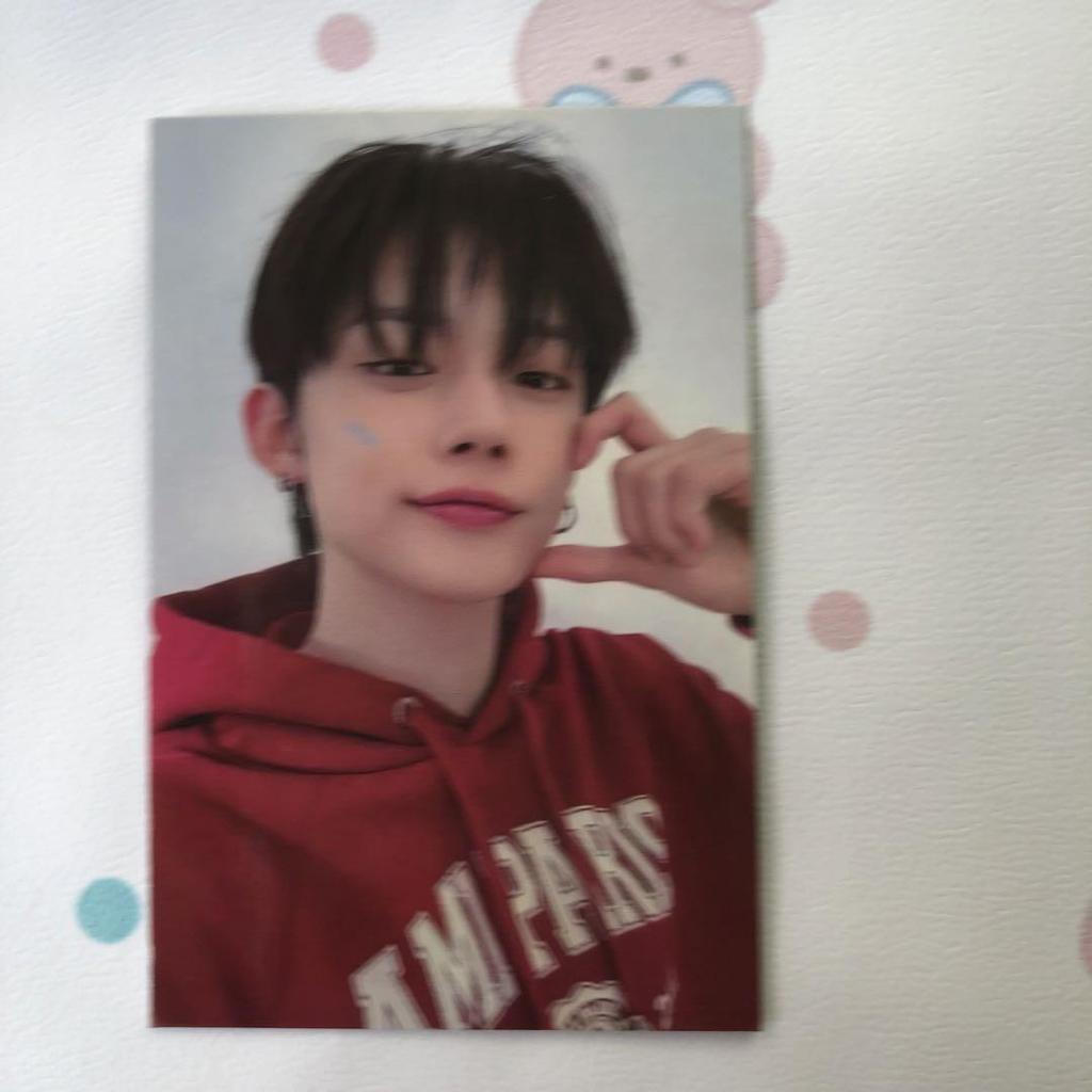 [USED] TXT Yeonjun FANLIVE MOAZONE Sanok Trading Card