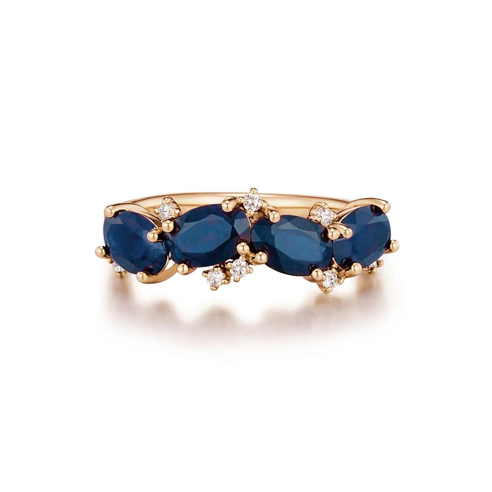 Roseedor Aria London Blue Topaz Ring(Yg)_222100089
