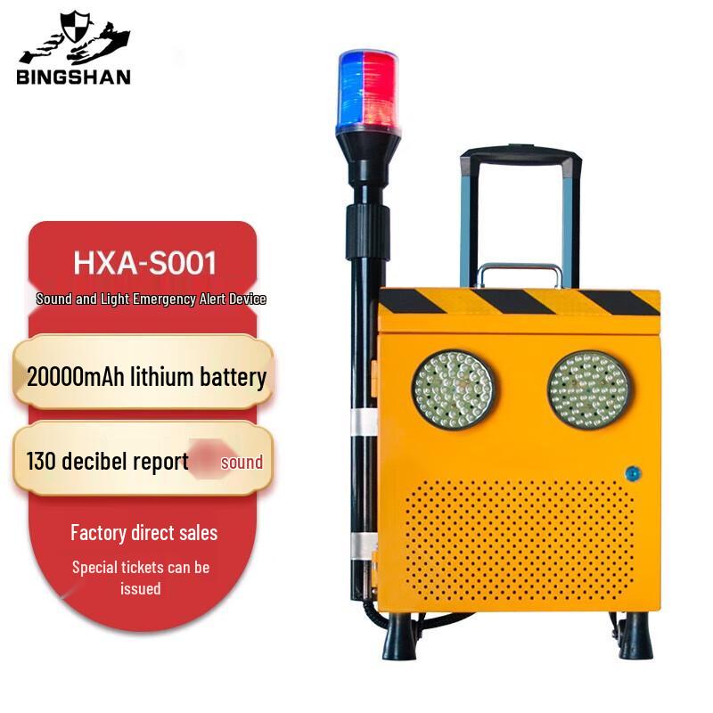 

Portable Emergency Voice Announcer and Safety Alarm