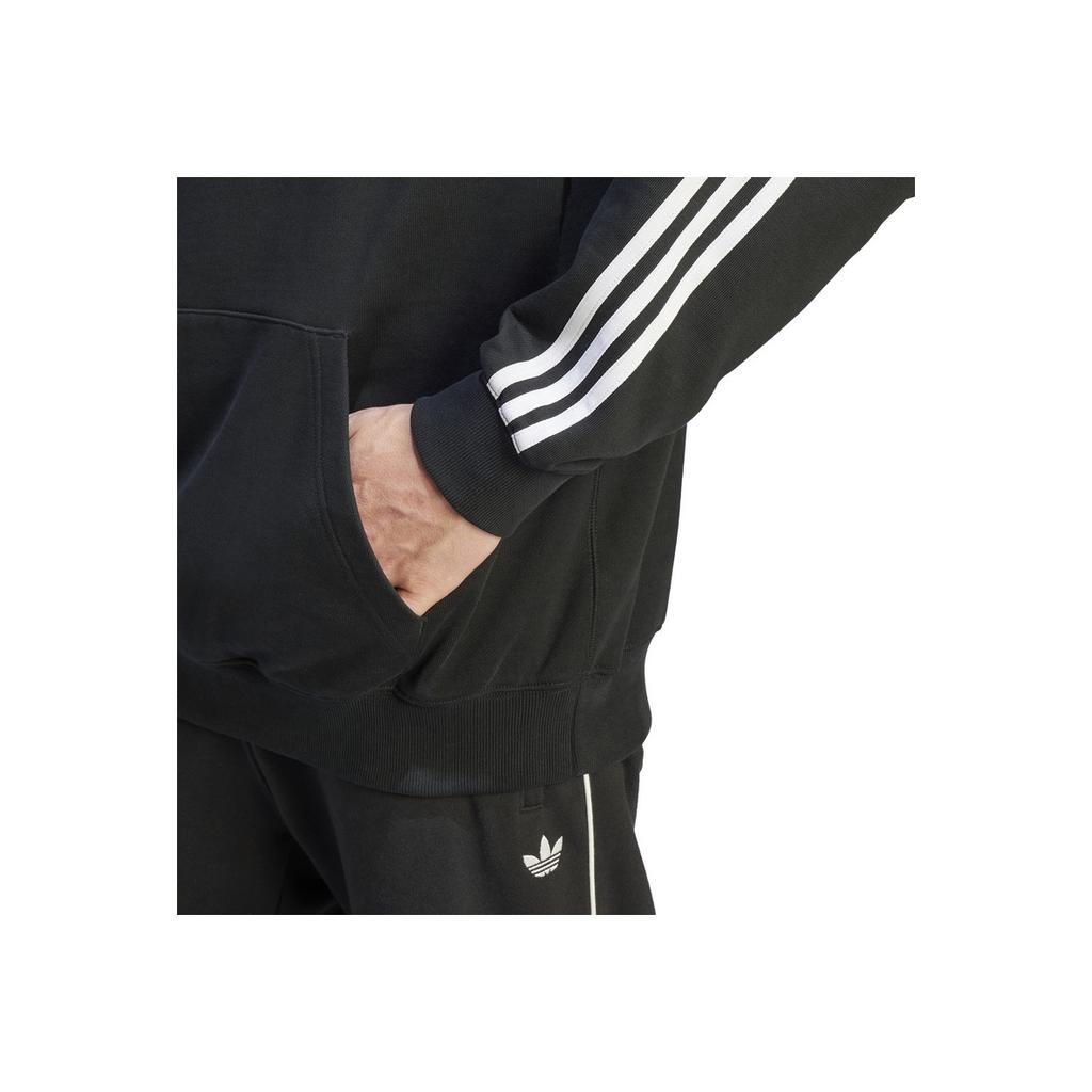 Adidas Hanorac Casual Original Color Block Mânecă Lungă Bărbați Topuri Negru IW3648