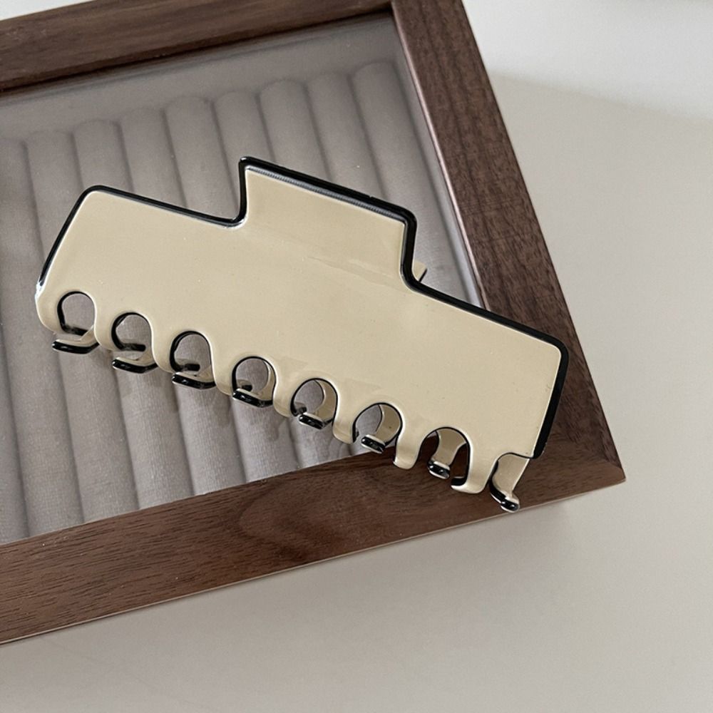 

Женская нерегулярная геометрическая акриловая заколка для волос зажимы-крабы шпильки головные уборы A