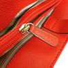 Michael Kors A4 Compatible Shoulder Bag Handbag Leather Red Women Used
