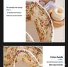 Portable Floral Foldable Storage Basket for Home Textiles and Underwear Organizer