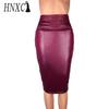HNXC Women's Fashion Casual Solid Color Print Summer Spring Skirts
