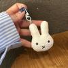 New Miffy Keychain High Color Value Cartoon Doll Rabbit Shape Creative Men's and Women's Cute Car Schoolbag Pendant Decoration