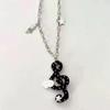 Sweater Chain Musical Note Necklace Millennium Style Angel Pendant Necklace  Daily Wear