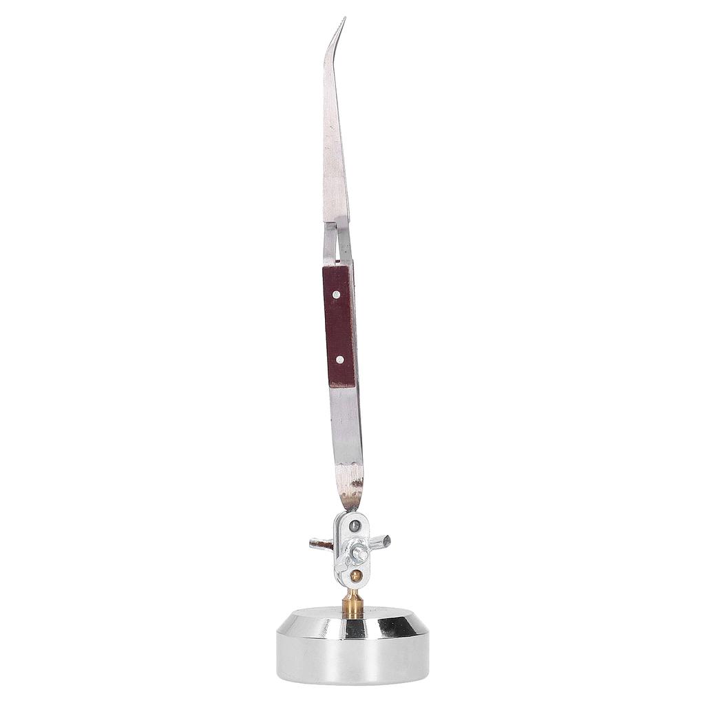 Metal Third Hand Base with Tweezers Rebound Soldering Clamp Hardware Jewelry Tools