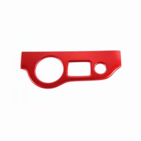 ABS Red Accessories Headlight Switch Button Cover For Dodge Charger 2010-