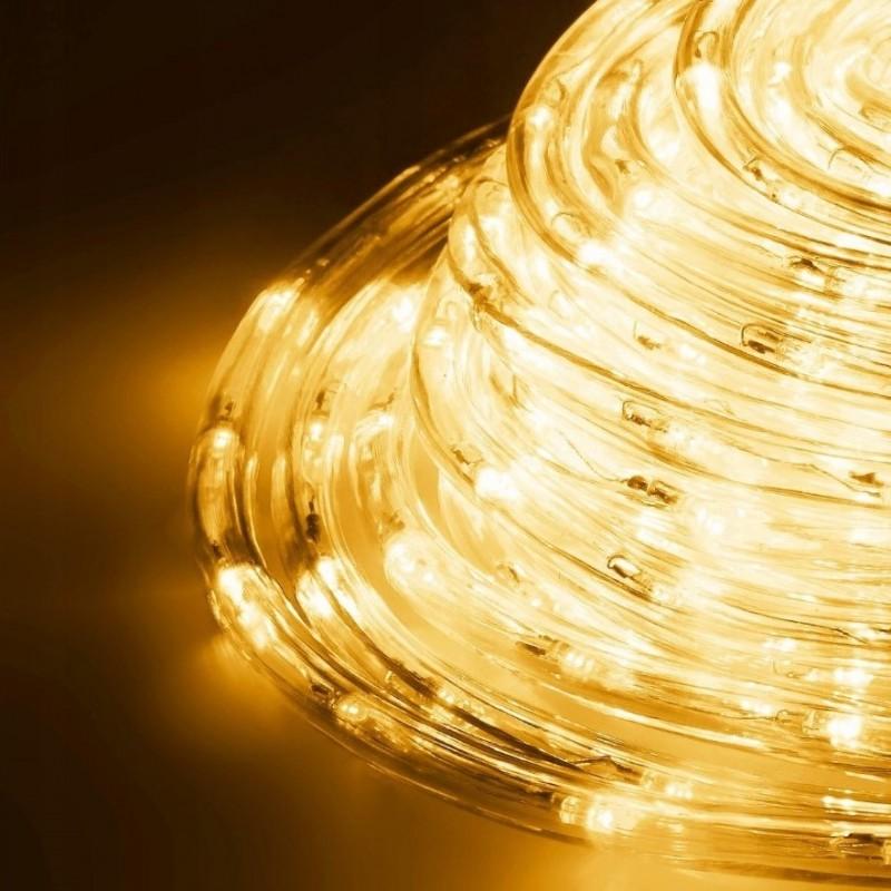 Wąż Świetlny Lampki Zewnętrzne 18,5 Metra Led Ogrodowe Choinkowe Zestaw