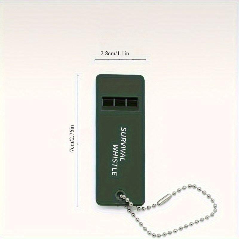 2PCS large volume survival whistle, suitable for outdoor emergency rescue signal whistle