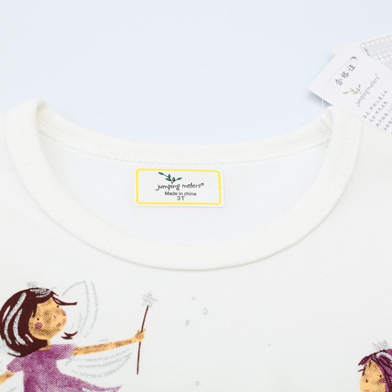 2024 European Summer Cartoon Print Short Sleeve Girls' Princess Dress