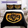 3pcs RC Toulon Bedding Set Duvet Cover Closure Includes 1 Duvet Cover & 2 Pillowcases, Soft and Comfortable for All Seasons.