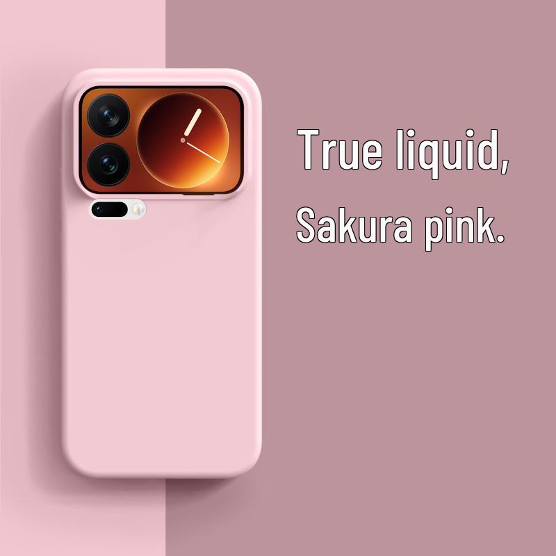 Xiaomi 17 Pro Max Liquid Silicone Protective Case for Women