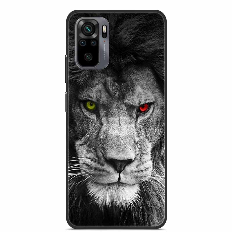 Dla Xiaomi Redmi Note 10S Case silikonowa tylna okładka etui na telefony dla Xiaomi Redmi Note10T 2021 miękki futerał uwaga 10S 10T 10 T S Coque