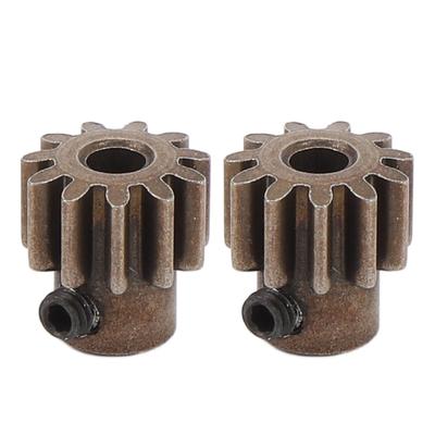 2 Adet RC Araba Pinyon Dişli 32P 11T 3.175mm Çelik 6747 Rustler 4X4 Motor 3mm Şaft için