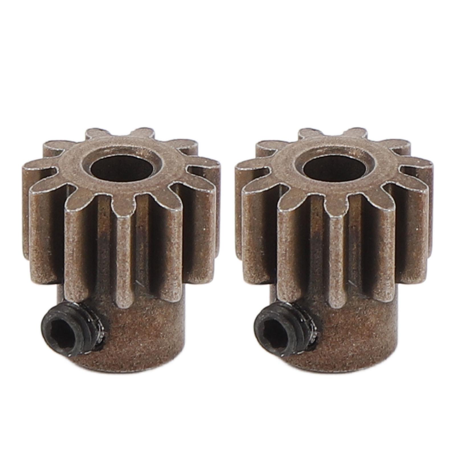 

2Pcs RC Car Pinion Gear 32P 11T 3.175mm Steel 6747 for Rustler 4X4 Motor 3mm Shaft