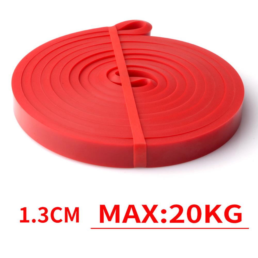 Men and Women Non-slip Fitness Yoga Tension Belt Flat Latex Band Tension Stretch Belt Resistance Band