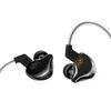CCZ Coffee-Bean In-Ear Earphones 1DD Driver Noise Canceling Stage Monitor Headphones Immersive Hi-Fi Stereo Sound Wired Gaming Earbuds
