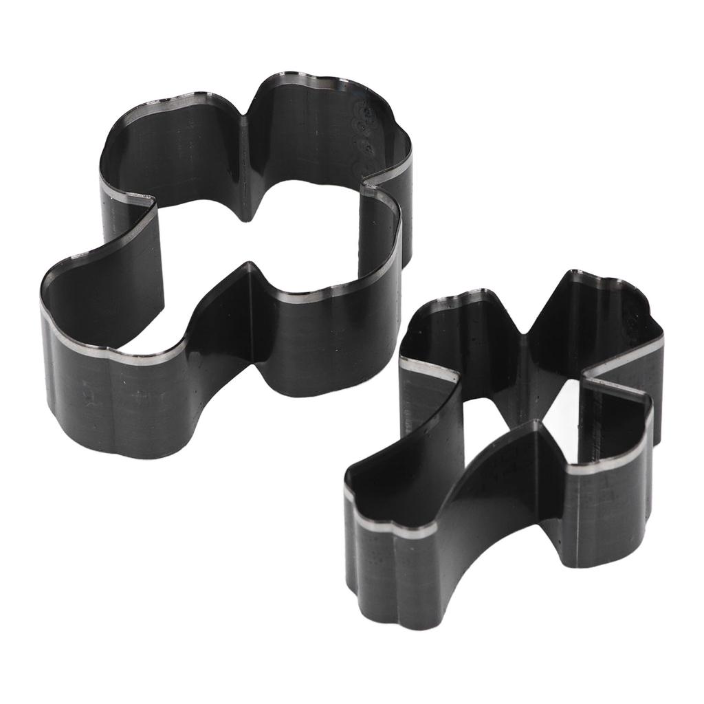 2PCS Cross Shape Cutting Dies Hollow Hole Punching Die Alloy Steel Stamping Tools for Making