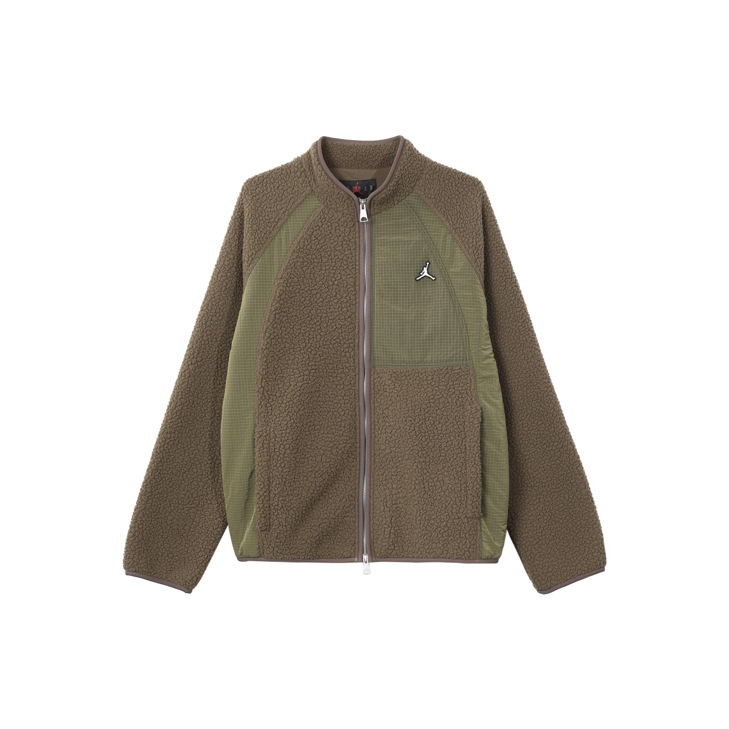 Air Jordan Long Sleeves Fleece Jacket Brown Men s FV8450-274 M